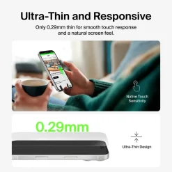 Belkin Recycled InvisiGlass iPhone 17 Air skärmskydd