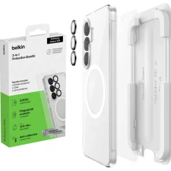 Belkin ScreenForce Titan 3-i-1 skydd för Galaxy S26