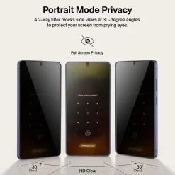 Belkin ScreenForce Titan Privacy Filter skärmskydd för Galaxy S26 Ultra