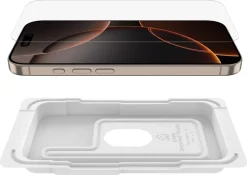 Belkin ScreenForce UltraGlass 2 för iPhone 17 / 16 Pro, skärmskydd