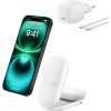 Belkin UltraCharge 2 in 1 Qi2-laddare, 25 W