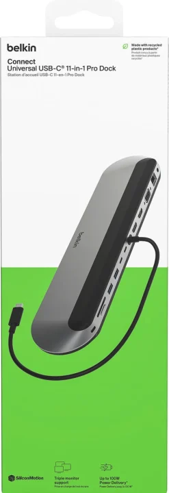 Belkin Universell USB-C 11-i-1 Pro dockningsstation