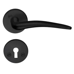 Beslagsboden B284 dörrhandtag med nyckelskylt, innerdörr