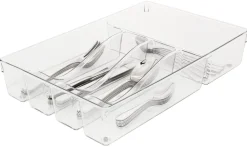 Besticklåda plast 40,5 x 30 x 7,3 cm