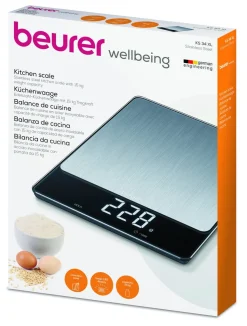 Beurer KS 34 XL digital köksvåg, upp till 15 kg