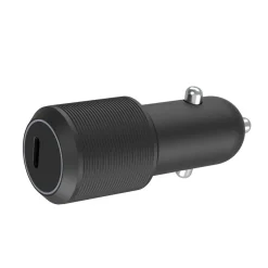 Billaddare USB-C till 12/24 V, 20 W, svart