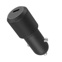 Billaddare USB-C till 12/24 V, 20 W, svart