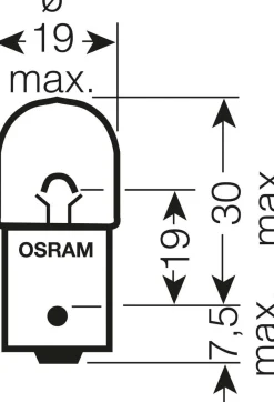 Billampa Osram BA15s, R5W