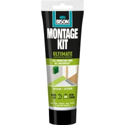 Bison Montage Kit Ultimate montagelim utomhus, vit