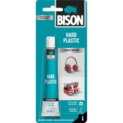 Bison Plastic lim för hårdplast, transparent, 25 ml
