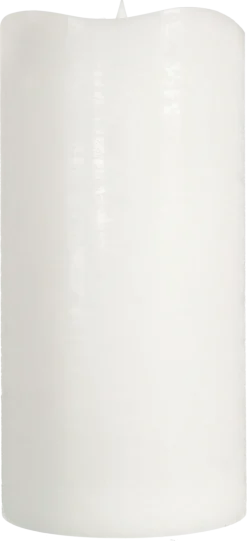 Blockljus LED batteriljus med timer, vit