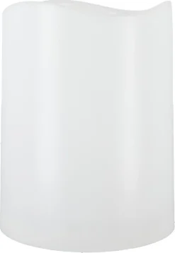 Blockljus LED med timer utomhus, vitt, Northlight