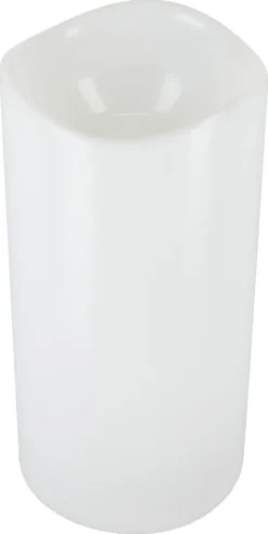 Blockljus LED med timer utomhus, vitt, Northlight