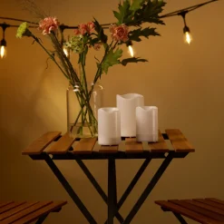 Blockljus solcell, LED, utomhus