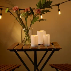 Blockljus solcell, LED, utomhus