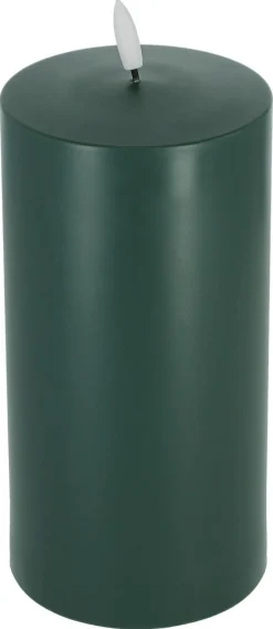 Blockljus LED med timer utomhus, grönt, Northlight