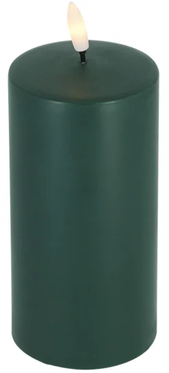 Blockljus LED med timer utomhus, grönt, Northlight