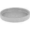 Blomfat 15,7 cm polystone grå