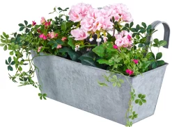 Blomlåda för räcke