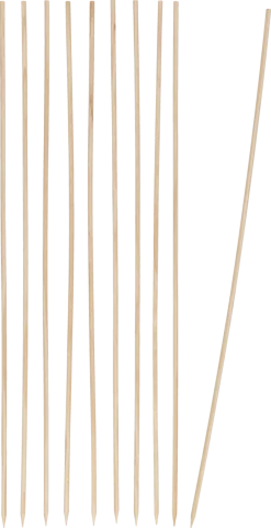 Blompinnar bambu 60 cm, 10-pack