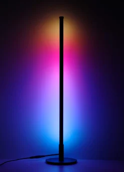 Bordslampa RGB med effektfullt ljus och fjärrkontroll Cotech