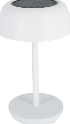 Bordslampa utomhus solcell USB-C dimbar, vit