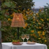 Bordslampa utomhus solcell konstrotting Northlight, 54,4 cm