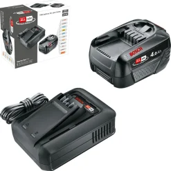 Bosch batteri och laddare 18 V 1 x 4,0 Ah AL 18V-44