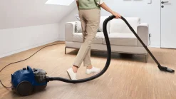 Bosch BGS21X320 påslös dammsugare med HEPA, marinblå