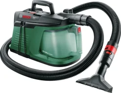 Bosch EasyVac 3 liten grovdammsugare med tillbehör