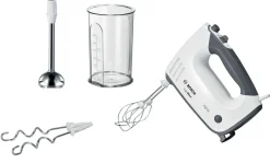 Bosch Ergomixx elvisp med stavmixer och degkrokar, 750 W