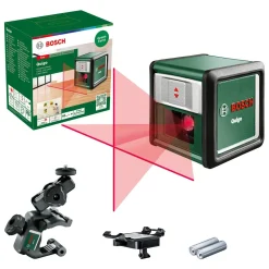 Bosch Quigo Basic, krysslaser med universalhållare