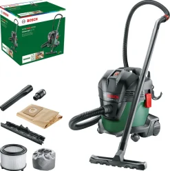 Bosch UniversalVac 15 grovdammsugare med tillbehör