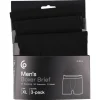 Boxershorts herr bomull, 3-pack, flera storlekar