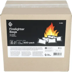 Braständare, storpack tändpåsar, 500-pack
