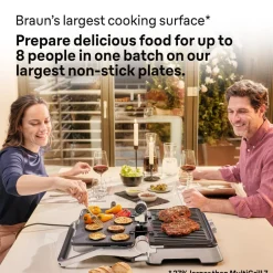 Braun multigrill 9 CG9047, extra stor bordsgrill