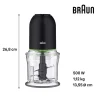 Braun MultiPractic 3 hackare och iskross CH3011BK