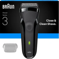Braun Series 3 300S elektrisk rakapparat herr svart