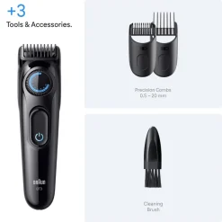 Braun Series 3 skäggtrimmer BT3520, svart
