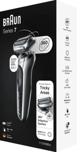 Braun Series 7 71-S1000s, rakapparat