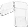 Brödlåda för hårt bröd, plast, 20 x 9 x 14 cm