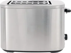 Brödrost 2 skivor, rostfritt stål