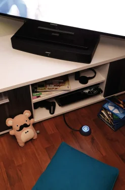 Brennenstuhl 6-vägs grenuttag med golvströmbrytare, 1,5 m