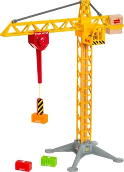 Brio World Byggkran med belysning 33835, från 3 år