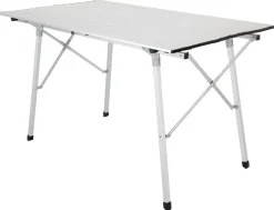 Campingbord aluminium 120 x 70 cm, hopfällbart