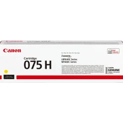 Canon 075 H toner original, hög kapacitet, gul