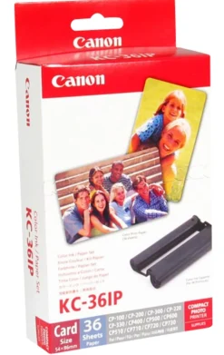 Canon KC-36IP visitkortspapper och refill med färgfolie