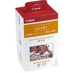 Canon RP-108 Selphy fotopapper 10 x 15 cm och refill med färgfolie