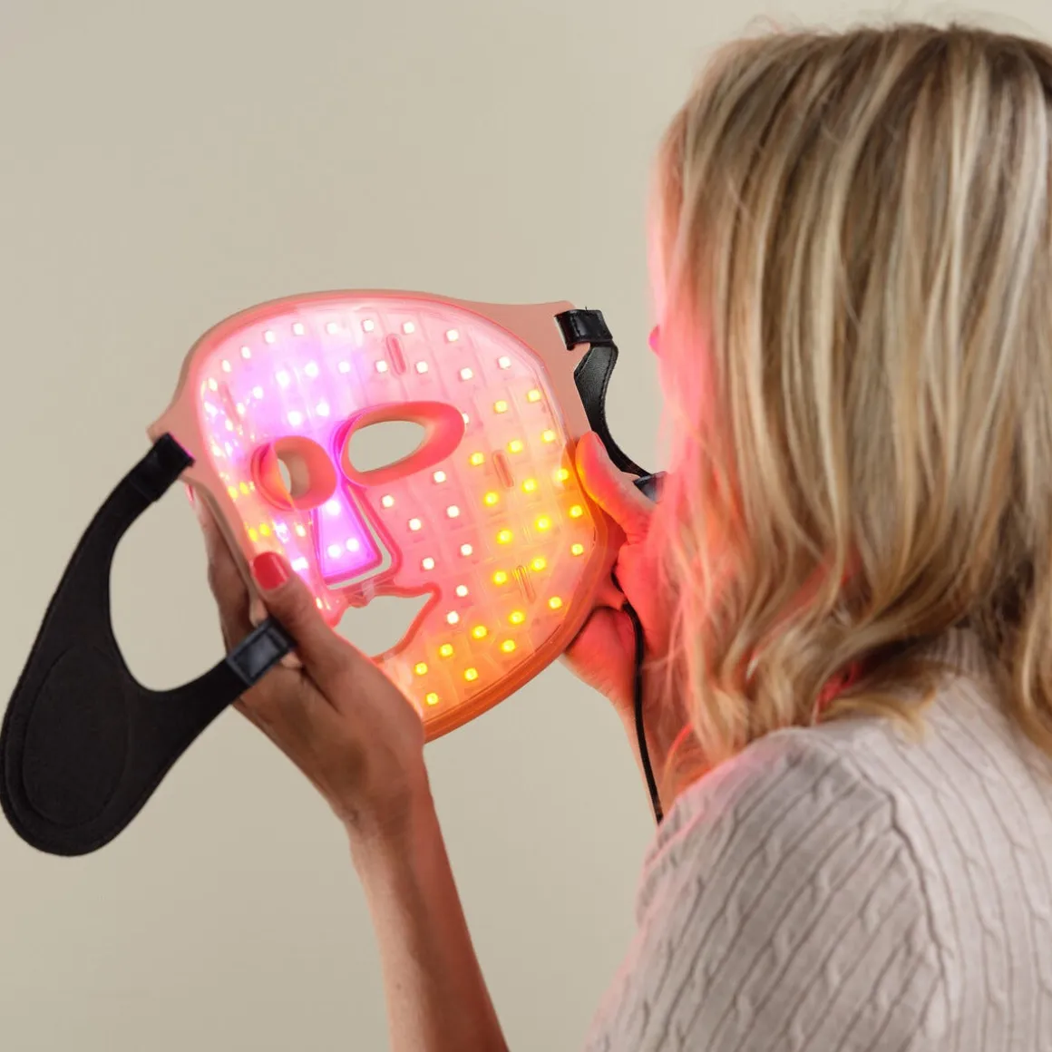 Capere LED Mask Face ljusterapimask ansikte