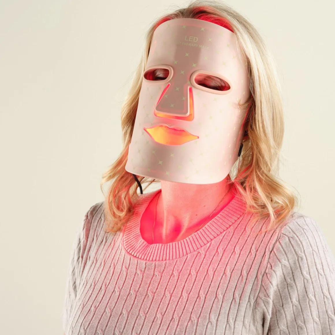 Capere LED Mask Face ljusterapimask ansikte